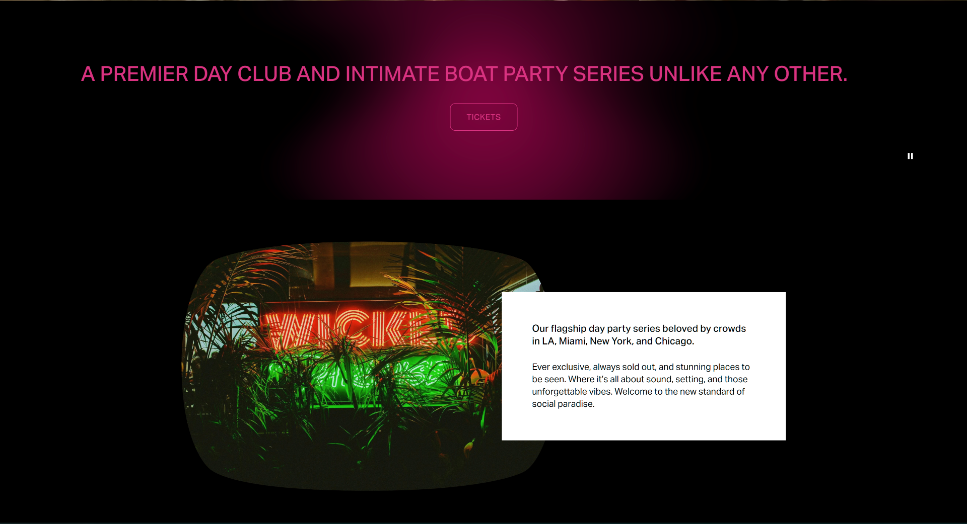 Event brand and navigation system
